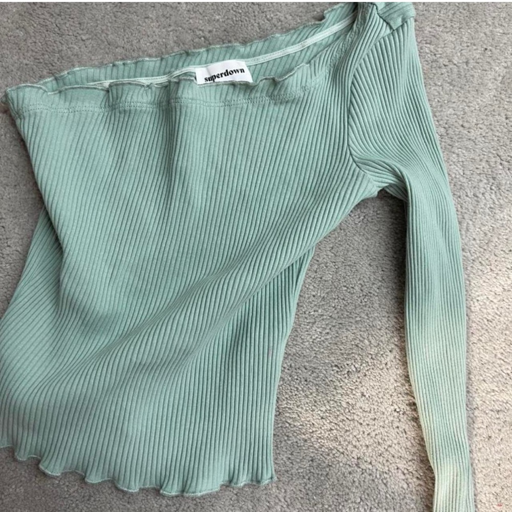 SUPER DOWN - Sandra one shoulder top from revolve size XS